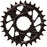 Wheels Manufacturing Direct Mount Chainring - 28t, Shimano Direct Mount, 1.5mm Outboard Offset, T-Type Chain Compatible, Black