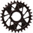 Wheels Manufacturing Direct Mount Chainring - 30t, Shimano Direct Mount, 1.5mm Outboard Offset, T-Type Chain Compatible, Black