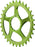 Race Face Narrow Wide Chainring: Direct Mount CINCH 30t Green