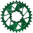 Wheels Manufacturing Direct Mount Chainring - 30t, SRAM 3-Bolt Direct Mount, 3mm Offset, T-Type Chain Compatible, Green