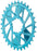 Wheels Manufacturing Direct Mount Chainring - 32t, SRAM 3-Bolt Direct Mount, 3mm Offset, T-Type Chain Compatible, Teal