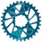 Wheels Manufacturing Direct Mount Chainring - 32t, SRAM 3-Bolt Direct Mount, 3mm Offset, T-Type Chain Compatible, Teal