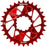 Wheels Manufacturing Direct Mount Chainring - 30t, SRAM 3-Bolt Direct Mount, 3mm Offset, Compatible with Hyperglide+ Chain, Red