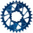 Wheels Manufacturing Direct Mount Chainring - 30t, SRAM 3-Bolt Direct Mount, 3mm Offset, Compatible with Hyperglide+ Chain, Blue
