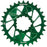 Wheels Manufacturing Direct Mount Chainring - 30t, SRAM 3-Bolt Direct Mount, 3mm Offset, Compatible with Hyperglide+ Chain, Green