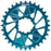 Wheels Manufacturing Direct Mount Chainring - 32t, SRAM 3-Bolt Direct Mount, 3mm Offset, Compatible with Hyperglide+ Chain, Teal