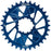 Wheels Manufacturing Direct Mount Chainring - 32t, SRAM 3-Bolt Direct Mount, 3mm Offset, Compatible with Hyperglide+ Chain, Blue