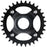 Shimano STEPS CR-EM800 Chainring - 32T Without Chainguard, 55mm Chainline, Black