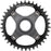 Shimano STEPS SM-CRE80-12-B Chainring - 38T Without Chainguard, 55mm Chainline, Black