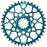 Wheels Manufacturing Gravel Direct Mount Chainring - 40t, SRAM 8-Bolt Direct Mount, 6.5mm Inboard Offset,T-Type Chain Compatible, Teal