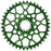 Wheels Manufacturing Gravel Direct Mount Chainring - 40t, SRAM 8-Bolt Direct Mount, 6.5mm Inboard Offset, T-Type Chain Compatible, Green