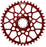 Wheels Manufacturing Gravel Direct Mount Chainring - 42t, SRAM 8-Bolt Direct Mount, 6.5mm Inboard Offset, T-Type Chain Compatible, Red