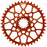 Wheels Manufacturing Gravel Direct Mount Chainring - 42t, SRAM 8-Bolt Direct Mount, 6.5mm Inboard Offset, T-Type Chain Compatible, Orange