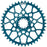 Wheels Manufacturing Gravel Direct Mount Chainring - 42t, SRAM 8-Bolt Direct Mount, 6.5mm Inboard Offset, T-Type Chain Compatible, Teal