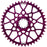 Wheels Manufacturing Gravel Direct Mount Chainring - 44t, SRAM 8-Bolt Direct Mount, 6.5mm Inboard Offset, T-Type Chain Compatible, Purple