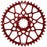 Wheels Manufacturing Gravel Direct Mount Chainring - 46t, SRAM 8-Bolt Direct Mount, 6.5mm Inboard Offset, T-Type Chain Compatible, Red