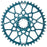 Wheels Manufacturing Gravel Direct Mount Chainring - 46t, SRAM 8-Bolt Direct Mount, 6.5mm Inboard Offset, T-Type Chain Compatible, Teal