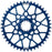 Wheels Manufacturing Gravel Direct Mount Chainring - 46t, SRAM 8-Bolt Direct Mount, 6.5mm Inboard Offset, T-Type Chain Compatible, Blue