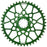 Wheels Manufacturing Gravel Direct Mount Chainring - 46t, SRAM 8-Bolt Direct Mount, 6.5mm Inboard Offset, T-Type Chain Compatible, Green