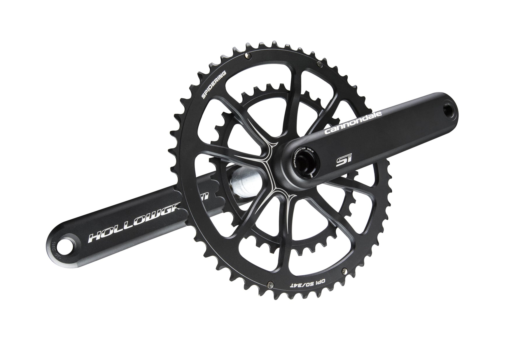 Cannondale Hollowgram SI Crankset - 172.5mm 52/36T 8 Arm Spidering -  CU40367203