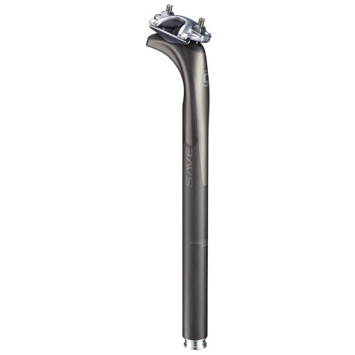 Cannondale Save Carbon Road Seatpost, Di2 Compatible, 25.4X350mm, 15mm offset Carbon CU42142542