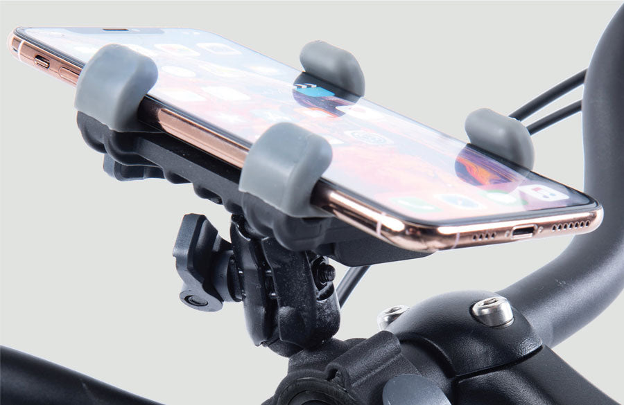 Delta Omni Mount Phone Holder, Black/Gray