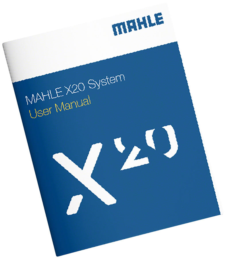 MAHLE Smartbike Systems X20 System Manual, 6 languages: EN, ES, DE, FR, IT, NL, 170 Pages