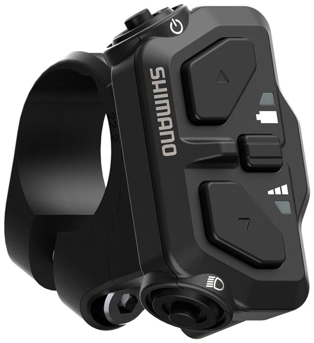 Shimano STEPS SW-EN600-L Assist Switch - Left, W/O Wire, 35.0mm/31.8mm Clamp, 1St Group