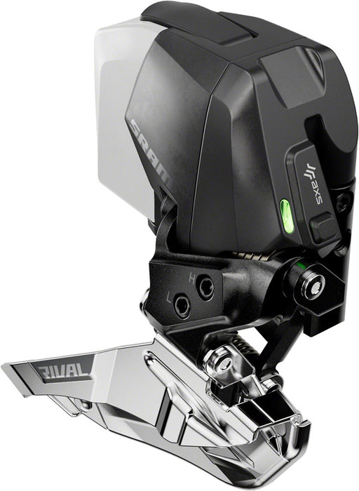 SRAM Rival AXS Front Derailleur - 2x12-Speed, Braze-on, (Battery Not Included), Black, E1