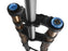 Compatible with Fox 40 Factory Suspension Fork - 27.5", 203 mm, 20 x 110 mm, 48 mm Offset, Shiny Black, Grip 2