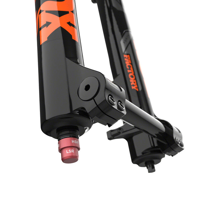 Compatible with Fox 40 Factory Suspension Fork - 27.5", 203 mm, 20 x 110 mm, 48 mm Offset, Shiny Black, Grip 2