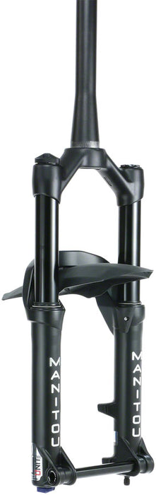 Manitou  JUnit Comp Suspension Fork - 20", 100mm, 15 x 110mm, 40 mm Offset, Black
