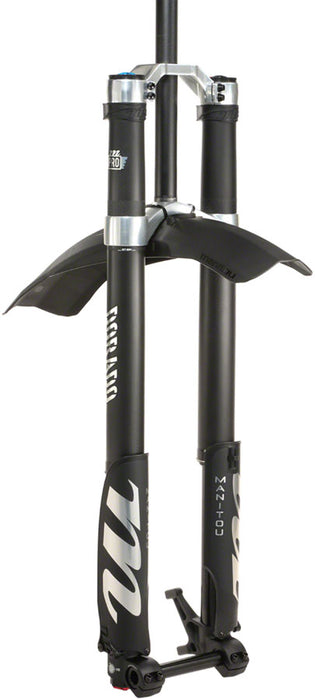 Manitou Dorado Pro Suspension Fork - 29", 203 mm, 20 x 110 mm, 57 mm Offset, Straight Steerer, Black/Carbon, Gen 2