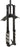 Manitou Dorado Expert Suspension Fork - 29", 203 mm, 20 x 110 mm, 57 mm Offset, Straight Steerer, Black, Gen 2