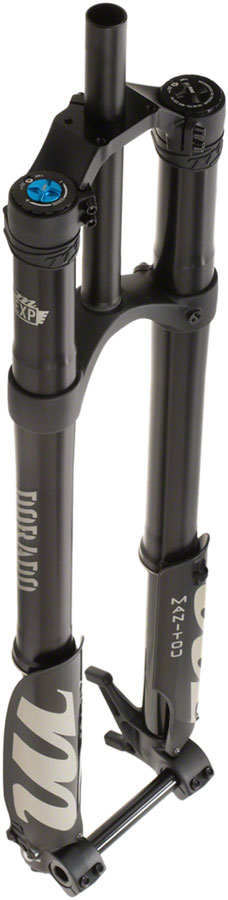 Manitou Dorado Expert Suspension Fork - 27.5", 203 mm, 20 x 110 mm, 47 mm Offset, Straight Steerer, Black, Gen 2