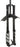 Manitou Dorado Comp Suspension Fork - 29", 203 mm, 20 x 110 mm, 57 mm Offset, Straight Steerer, Black, Gen 2