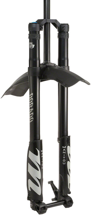 Manitou Dorado Comp Suspension Fork - 29", 203 mm, 20 x 110 mm, 57 mm Offset, Straight Steerer, Black, Gen 2
