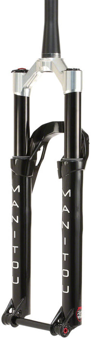 Manitou R8 Pro Suspension Fork - 29", 120 mm, 15 x 110 mm, 44mm Offset, Crown Lockout, Black/Silver