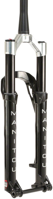 Manitou R8 Pro Suspension Fork - 29", 120 mm, 15 x 110 mm, 44mm Offset, Crown Lockout, Black/Silver