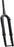 Cane Creek Invert SL Gravel Suspension Fork - 700c, 40 mm, 12 x 100 mm, 45 mm Offset, Matte Black