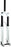 Manitou Circus Expert Straight TA-D 26" Fork, 100mm, White