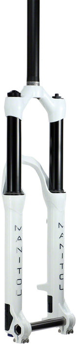 Manitou Circus Expert Straight TA-D 26" Fork, 100mm, White