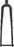 Ritchey WCS Brevet Fork, Carbon