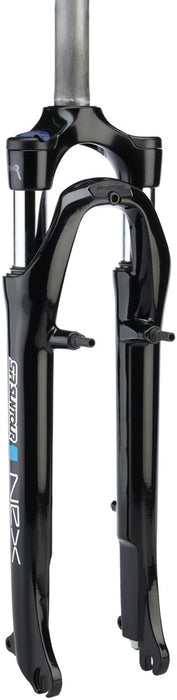 SR Suntour NEX Suspension Fork - 700c, 1-1/8" Threadless Steerer, 50mm, Rim, Black