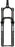 RockShox Reba Gold Isolator RL Suspension Fork - 29", 100 mm, 15 x 110 mm, 44 mm Offset, Gloss Black, 3P Crown, B1