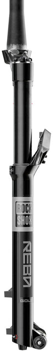RockShox Reba Gold Isolator RL Suspension Fork - 29", 100 mm, 15 x 110 mm, 44 mm Offset, Gloss Black, 3P Crown, B1