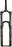 Manitou Mezzer LT Comp G2 Suspension Fork - 29", 170mm, 15 x 110mm Hexlock SL, 44mm Offset, Matte Black
