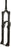 Manitou Mezzer LT Comp G2 Suspension Fork - 29", 180mm, 15 x 110mm Hexlock SL, 44mm Offset, Matte Black