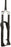Manitou Mezzer Pro G2 Suspension Fork - 29", 170mm, 15 x 110mm Hexlock SL2, 44mm Offset, Gloss Black