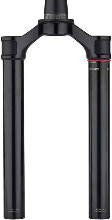 RockShox Crown/Steerer/Uppertube - Debonair 29 Boost 44 Offset Aluminum Taper Black Ano SID SL Ultimate, 35mm, 100-120mm - D1+ (2024+)